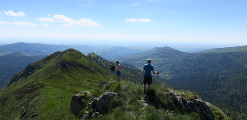 Some of us took detours to the peaks