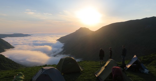 Mountain hiking in the Auvergne (GR400)