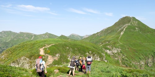 Puy Mary ahead of us