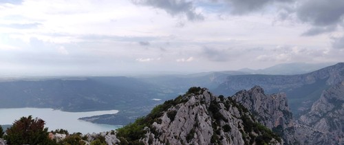 Beautiful views on Lac de Sainte-Croix