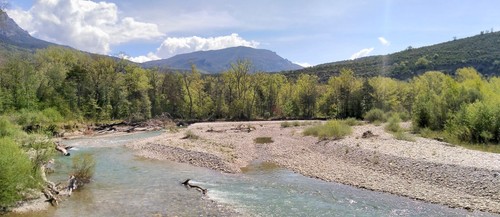 A first glimpse of the Verdon river
