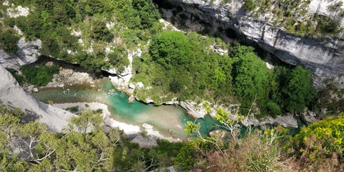 Beautiful views of the verdon