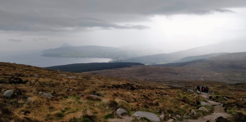 Looking back towards Brodick