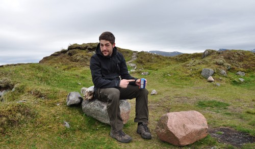 IRN Bru tea time on our way to Kingshouse